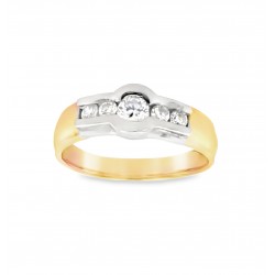 Pre Owned 14ct Diamond Ring ZA511